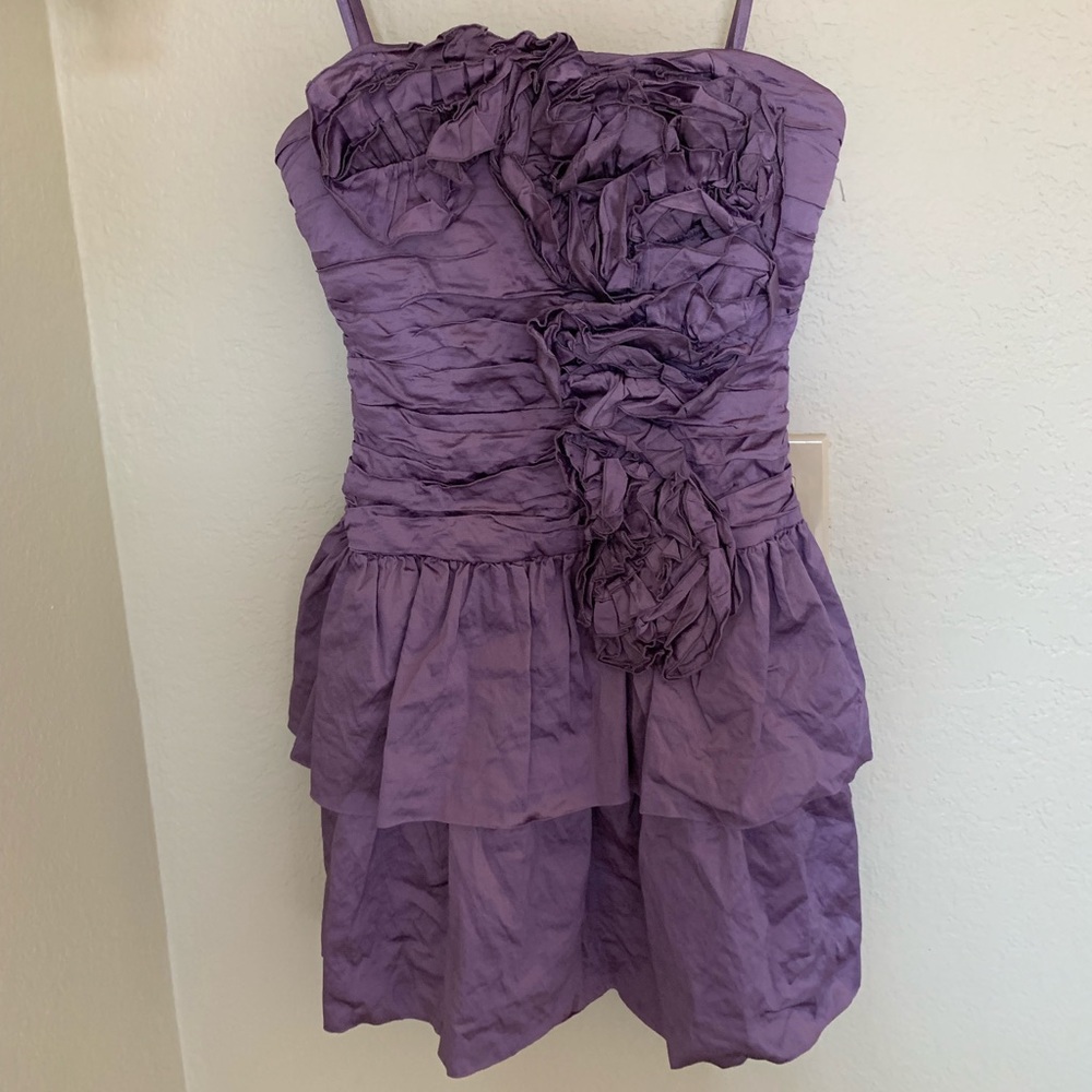 BCBGMaxAzria Marcella  NWOT Violet dress size 6